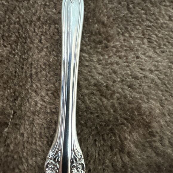 1965 SILVER ARTISTRY Community Silver Plate Sugar Shell Spoon - Picture 4 of 11